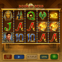 Vulkan Vegas - Book of Dead Slot Game